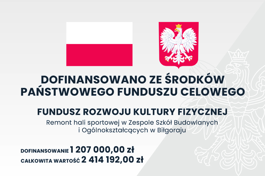 Sportowa polska remont hali ZSBiO